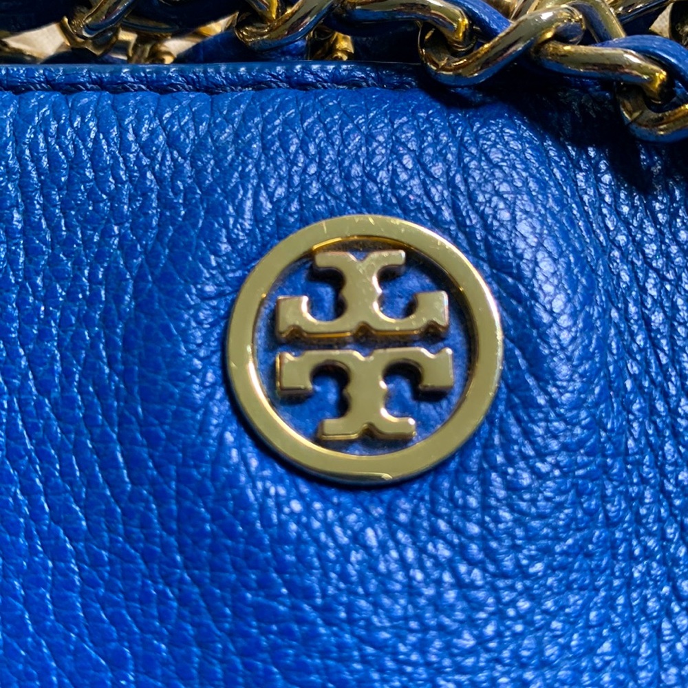 Tory Burch blue purse